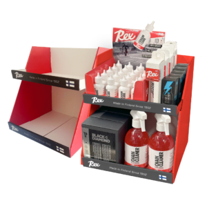 Rex Table-Top Display for Bike Products